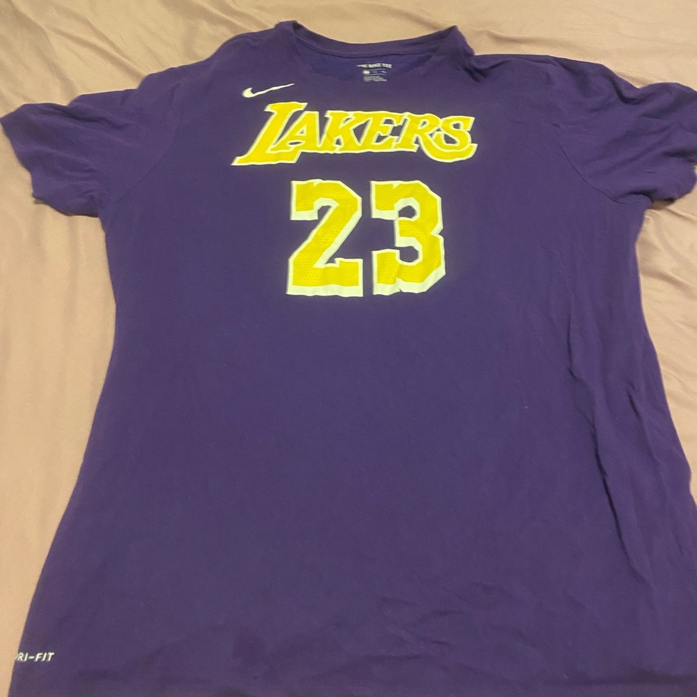 Nike Los Angeles Lakers Lebron James shirt size 2XL Mens